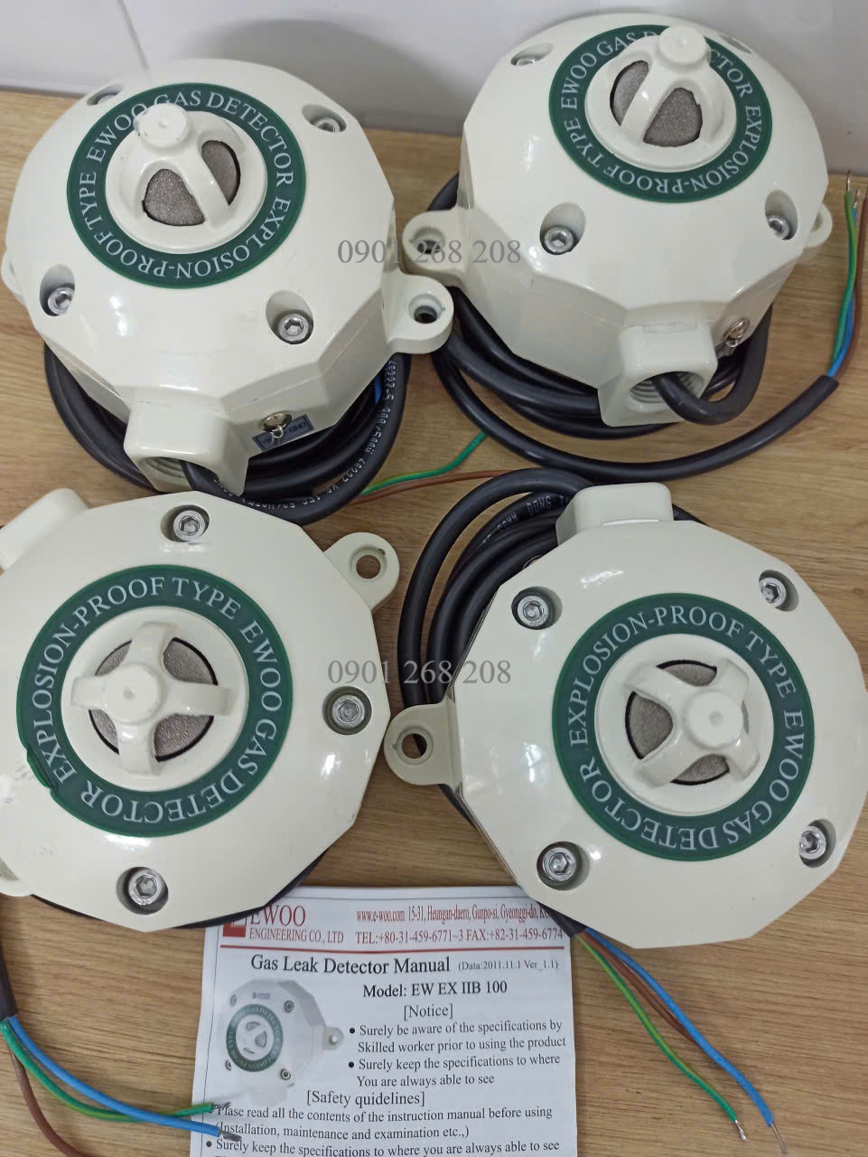 dau do gas LPG phòng nổ ewoo EW EX IIB 100